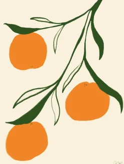 Affiche 50 x 70 cm ORANGE - The Poster Club