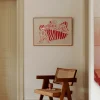 Affiche 70x100cm Red Chair - The Poster Club