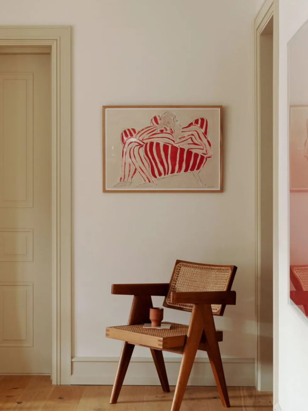 Affiche 100x140cm Red Chair - The Poster Club