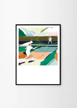 Affiche 70x100cm Tennis - The Poster Club