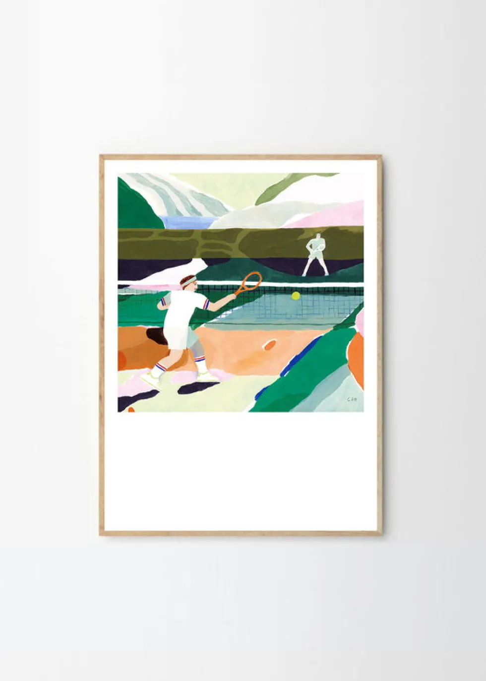 Affiche 70x100cm Tennis - The Poster Club