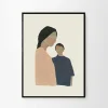 Affiche 30 x 40 cm Twin Ladies - The Poster Club
