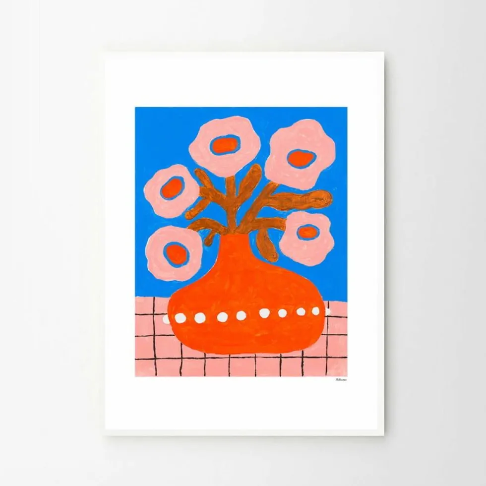 Affiche 50x70 Flowers in a pearl vase - The Poster Club