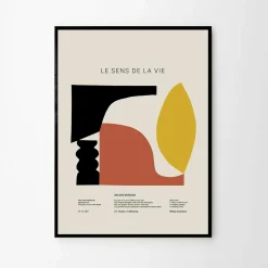 Affiche 50x70 Le sens de la vie - The Poster Club