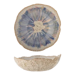 Amalia Bowl Blue Stoneware - Bloomingville