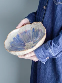 Amalia Bowl Blue Stoneware - Bloomingville