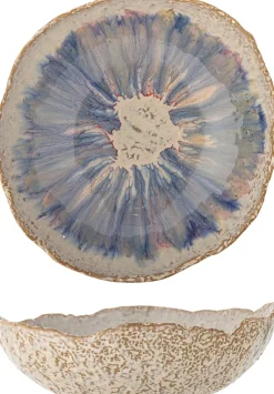 Amalia Bowl Blue Stoneware - Bloomingville