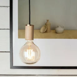 Ampoule LED E27 6W filament 12,5 cm Gaia - tala