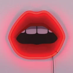 Applique avec prise néon bouche - Seletti