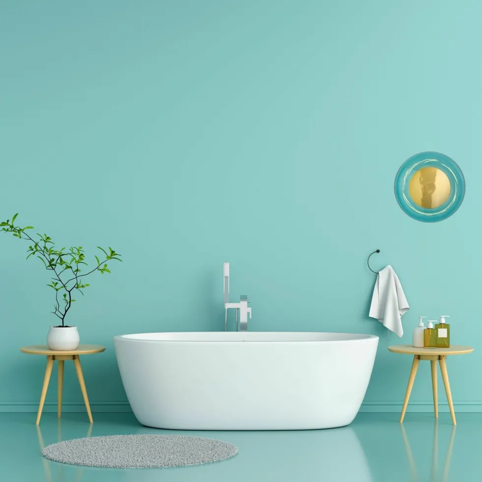 Applique 29 cm bleu topaze Horizon - Ebb & Flow