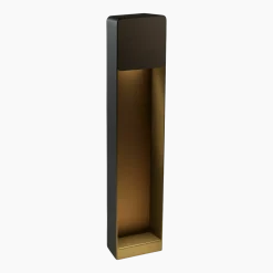 Applique d'extérieur 60 cm en aluminium et métal brun rouille LAB B - Marset