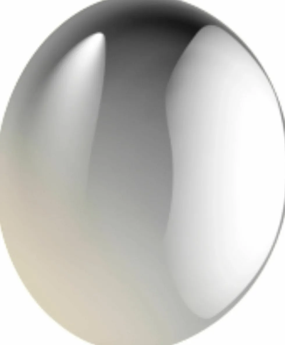 Applique d'extérieur ronde 28 cm effet miroir Babila- Marset