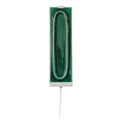 Applique murale en aluminium et carreaux de céramique verde 28cm Arty - Carré Coco