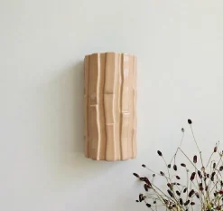 Applique murale en céramique beige sable Tejo - Carré Coco