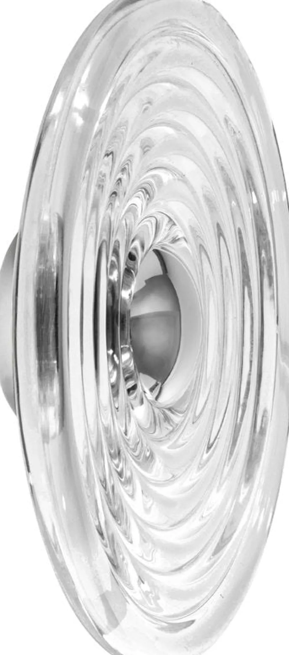 Applique murale en verre transparent 35cm Press - Tom Dixon