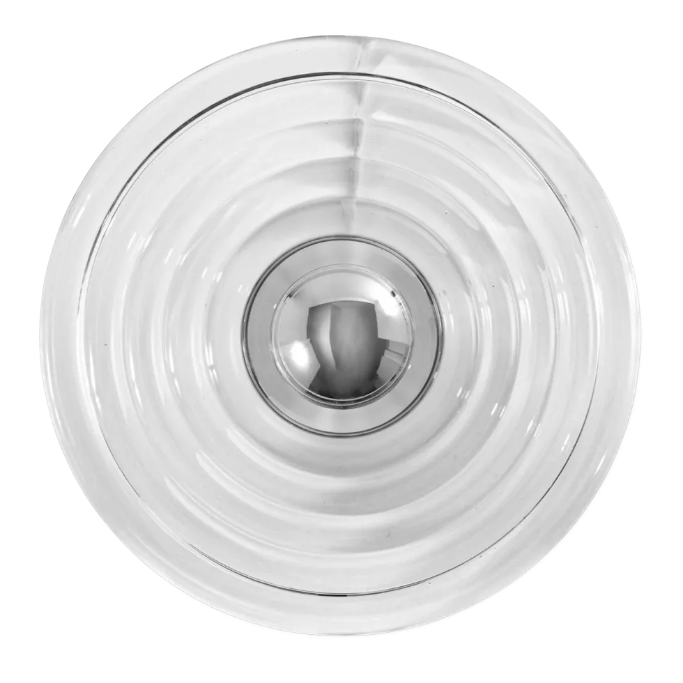 Applique murale en verre transparent 35cm Press - Tom Dixon
