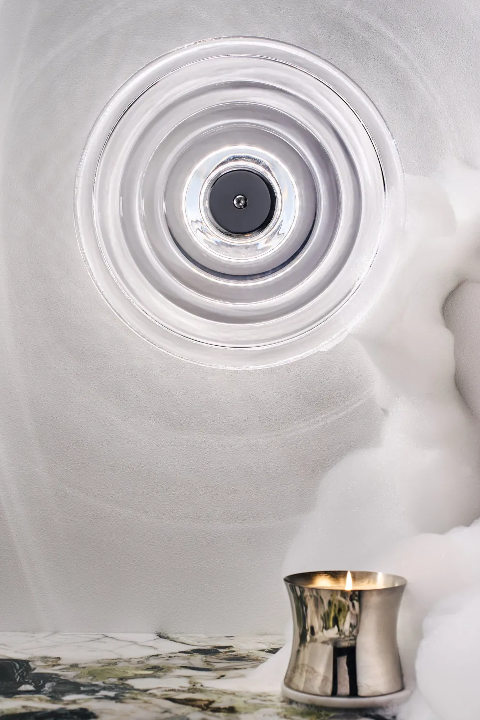 Applique murale en verre transparent 35cm Press - Tom Dixon