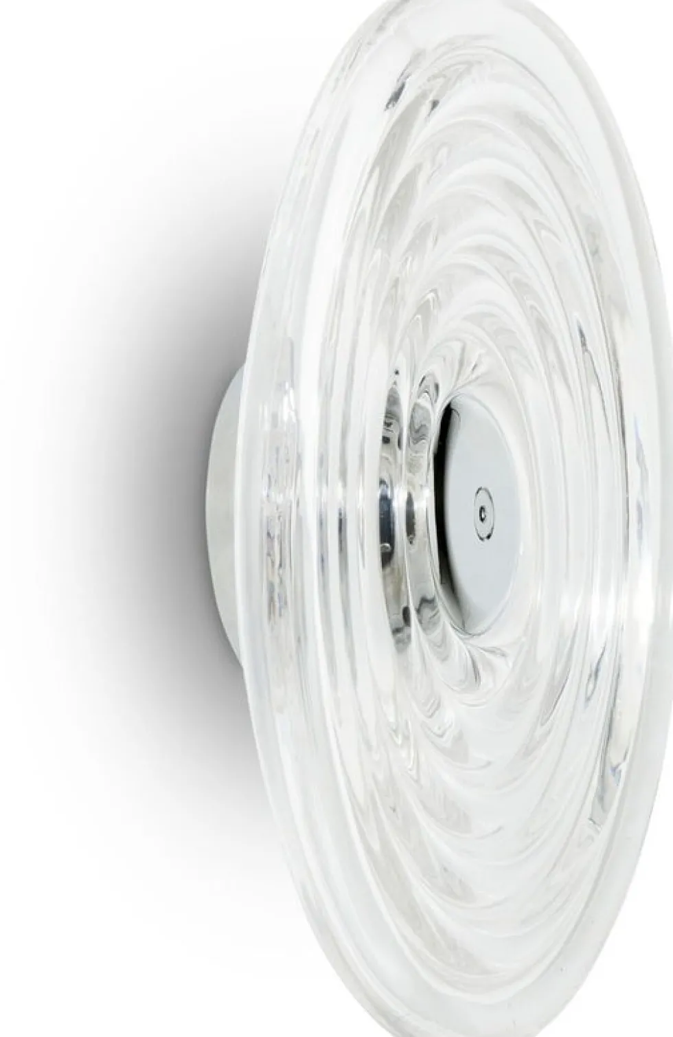 Applique murale en verre transparent 35cm Press - Tom Dixon