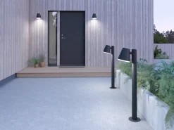 Applique murale extérieur en métal noir 25,5cm Mist - Belid