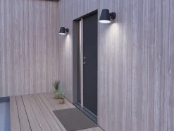 Applique murale extérieur en métal noir 25,5cm Mist - Belid