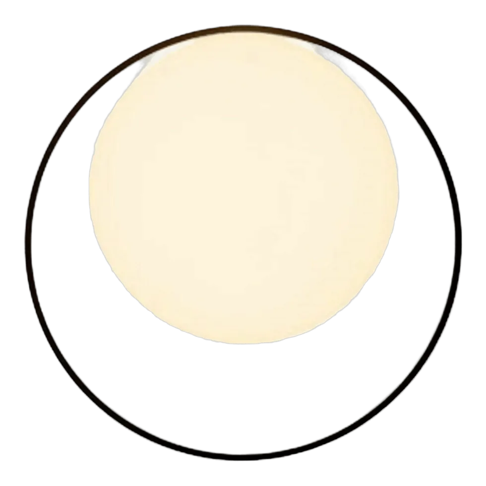 Applique murale noire Outdoor Circ - Estiluz