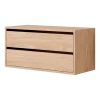 Armoire basse avec tiroirs en chêne 38,4cm - New Works