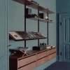 Armoire basse avec tiroirs en frêne noir 38,4cm - New Works