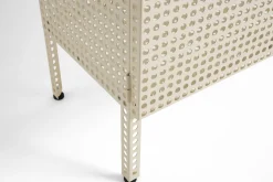 Armoire en acier perforé blanc cassé 89x40x66,5cm - HAY