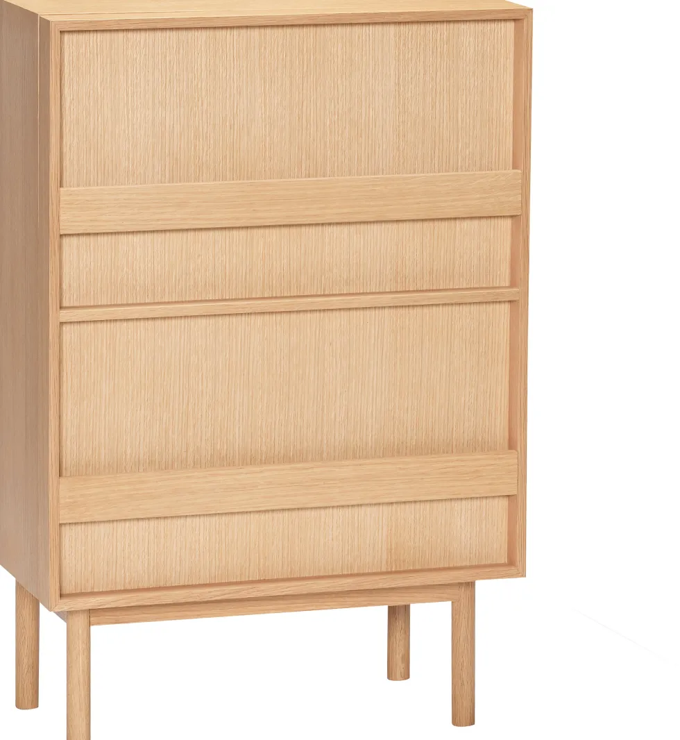 Armoire en bois de chêne naturel 48x34x90cm Forma - Hübsch