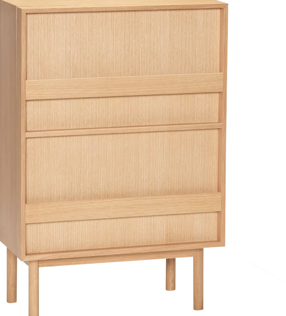Armoire en bois de chêne naturel 48x34x90cm Forma - Hübsch