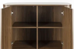 Armoire en bois de noyer 100x40x140cm Oréa - The Cool Republic