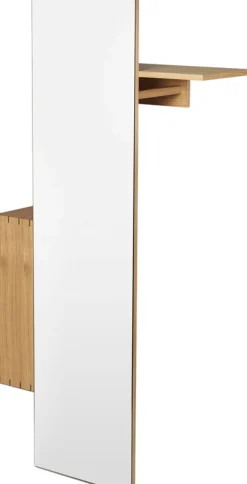 Armoire en chêne avec miroir Bon Hallway - Ferm living