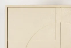 Armoire en chêne beige 140x100cm Faces - Zuiver