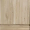 Armoire en chêne blanchi huilé Fawn - Gazzda
