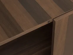 Armoire en chêne foncé et clair Post - Ferm living
