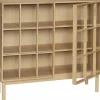 Armoire en chêne naturel 100 x 35 cm Shoji - Hübsch