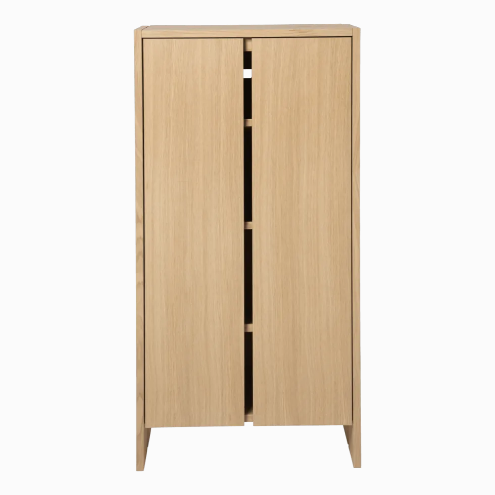 Armoire en placage de chêne 55x30x110cm Parcel - Ferm Living