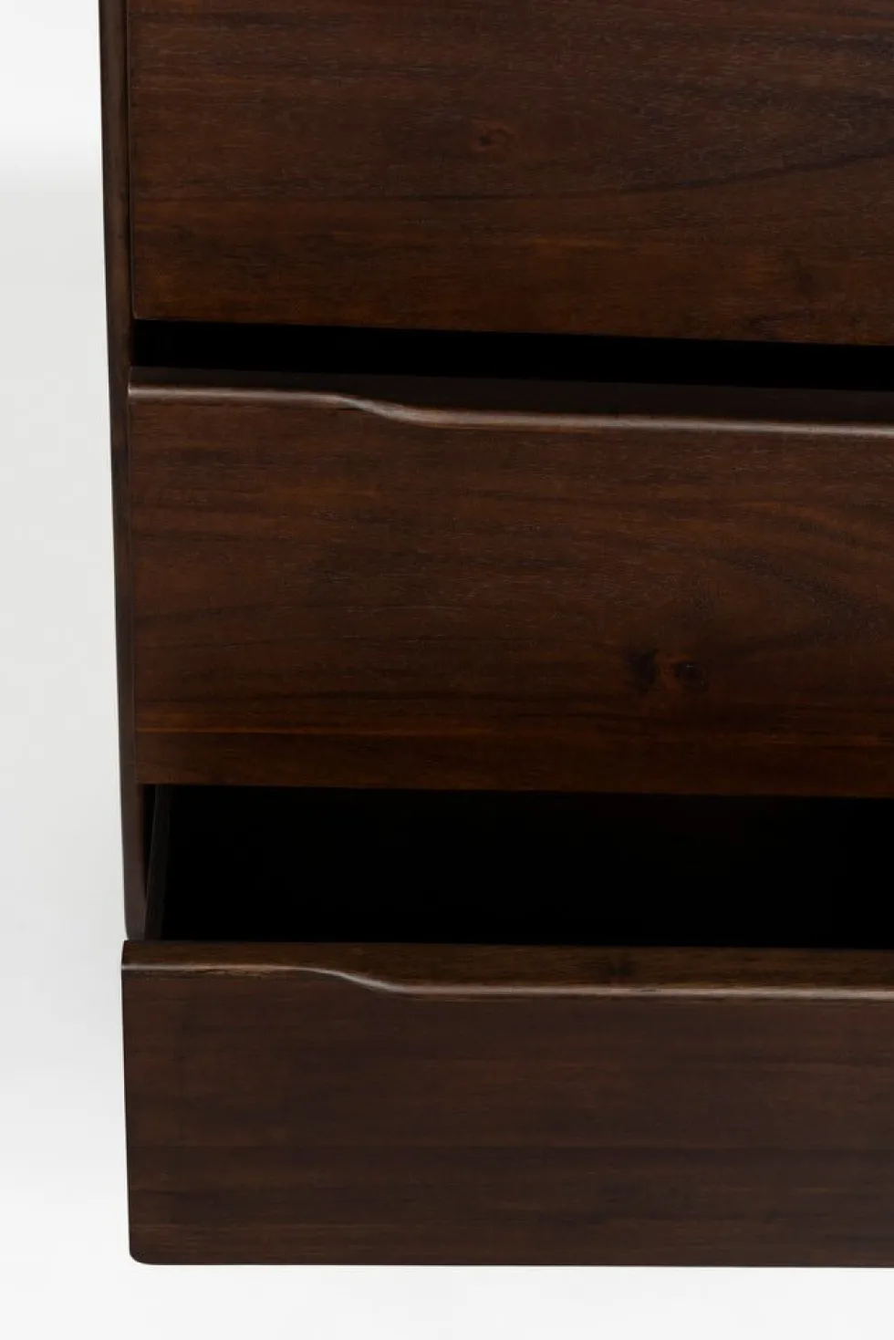 Armoire rectangulaire en bois d'hévéa 45x65x155cm Elroy - Dutchbone
