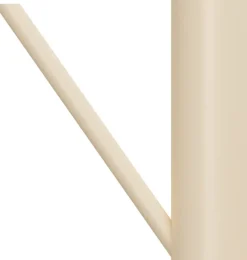 Arrosoir en acier beige cashew 25cm Yamira - Metallbude
