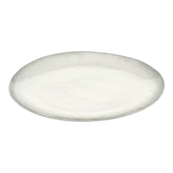 Assiette blanche cassée 25cm La Mère - Serax