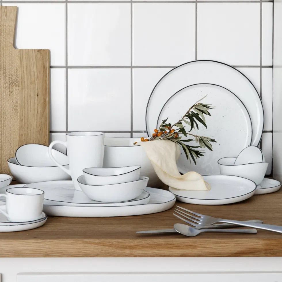 Assiette 22 cm Salt - Broste Copenhagen