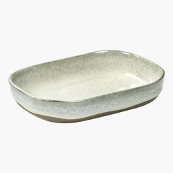 Assiette creuse 14,5 x 10,5 cm blanc cassé Merci N°7 - Serax