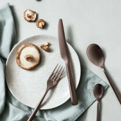 Assiette à dessert en grès crème 20 cm Nordic Vanilla - Broste Copenhagen
