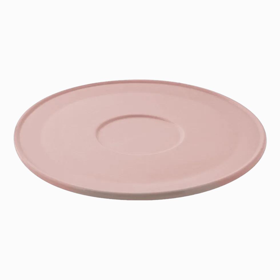 Assiette en céramique corail Unison - Schneid Studio