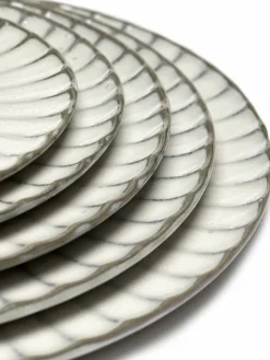 Assiette en grès blanche 27 cm Inku - Serax