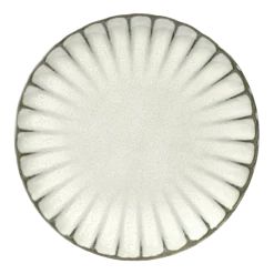 Assiette en grès blanche 15 cm Inku - Serax