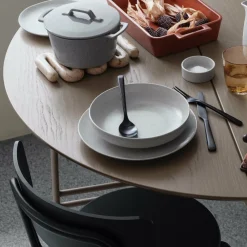 Assiette en grès 26 cm Nordic Vanilla - Broste Copenhagen