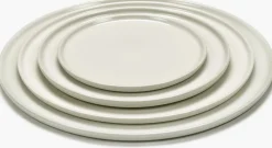 Assiette en porcelaine ivoire 26cm Cena - Serax