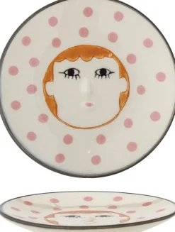 Assiette Jaya Grès Orange - Bloomingville Mini