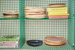 Assiette plate Bleu rustique - HKLIVING